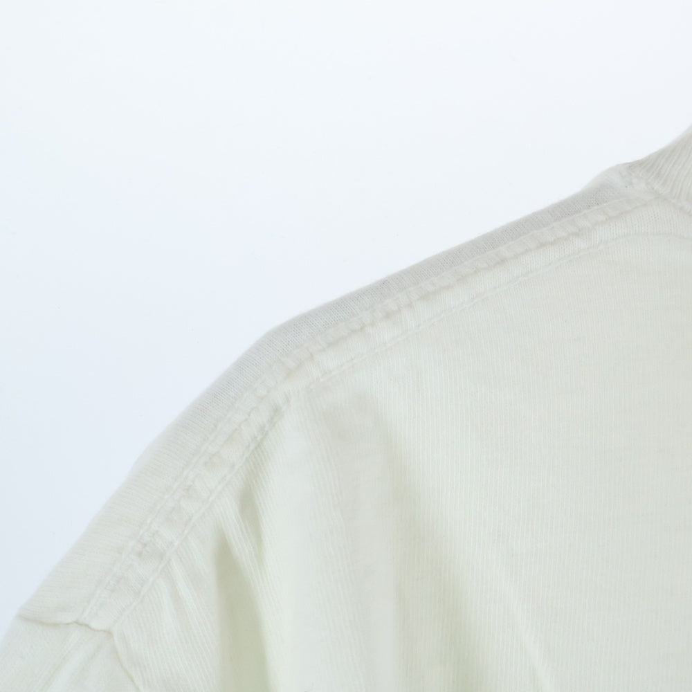 BAPE BY A BATHING APE(ベイプ ア ベイシング エイプ) 90S Rainbow Circle Logo レインボーサークルロゴ 半袖Tシャツ カットソー ホワイト