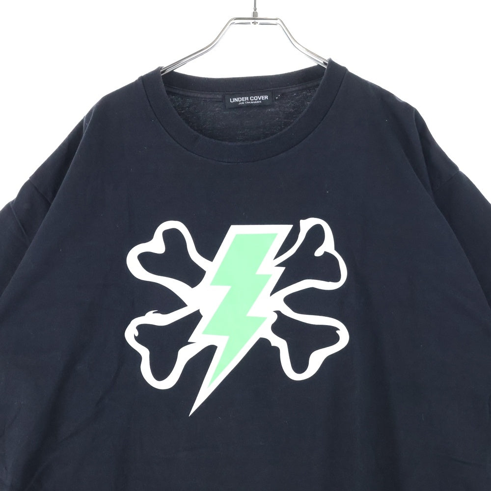UNDERCOVER(アンダーカバー) サンダーボーン 半袖Tシャツ カットソー ブラック