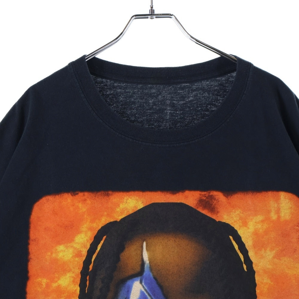 Cactus Jack(カクタスジャック) トラヴィス グラフィックプリント 半袖Tシャツ カットソー ブラック