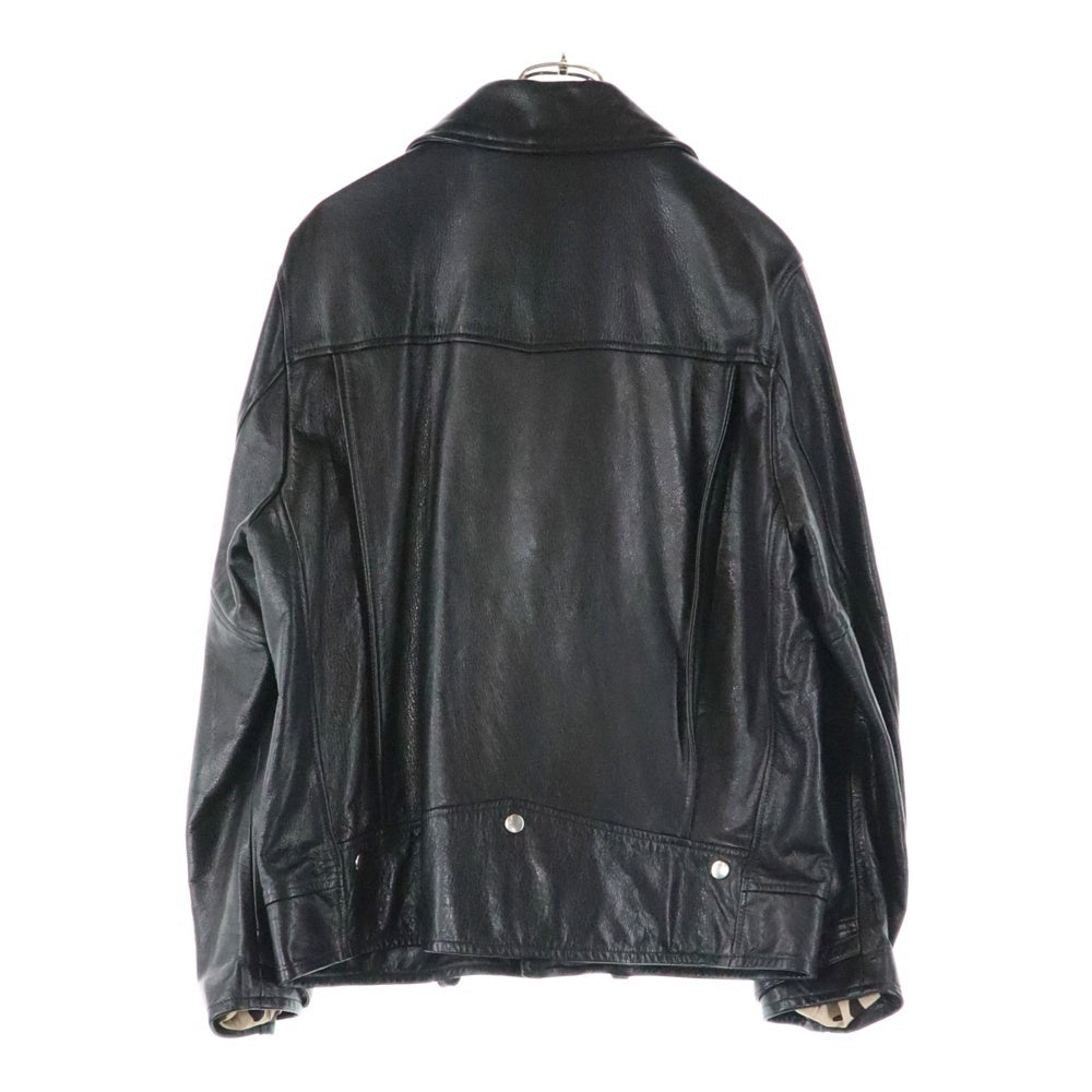 WACKO MARIA(ワコマリア) 24SS DOUBLE RIDERS JACKE ダブルジライダースジャケット ブラック 24SS-WMO-BL04