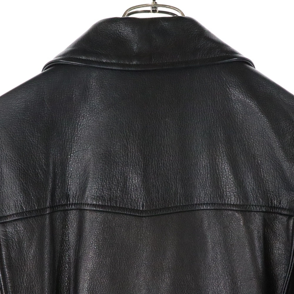 WACKO MARIA(ワコマリア) 24SS DOUBLE RIDERS JACKE ダブルジライダースジャケット ブラック 24SS-WMO-BL04