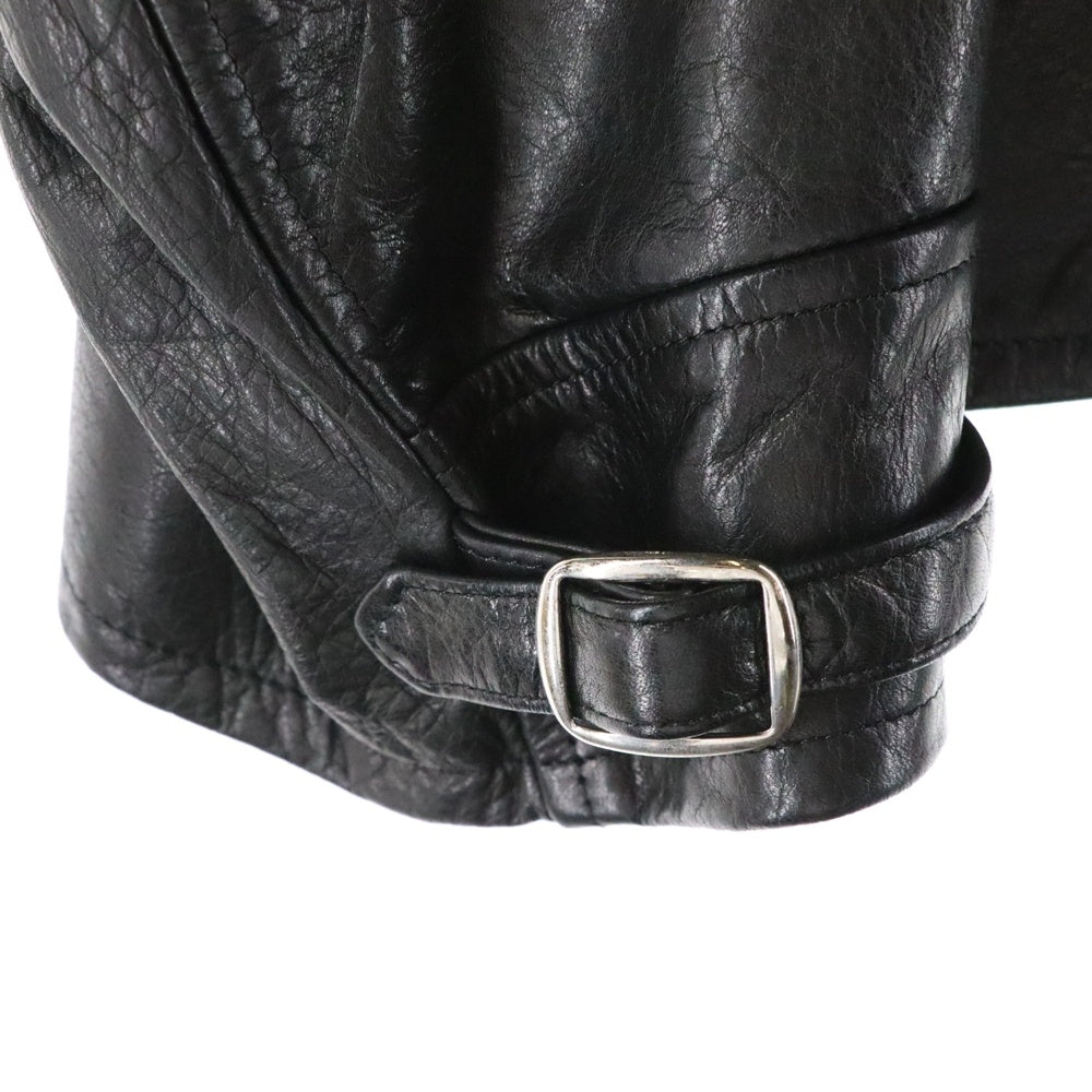 WACKO MARIA(ワコマリア) 24SS DOUBLE RIDERS JACKE ダブルジライダースジャケット ブラック 24SS-WMO-BL04