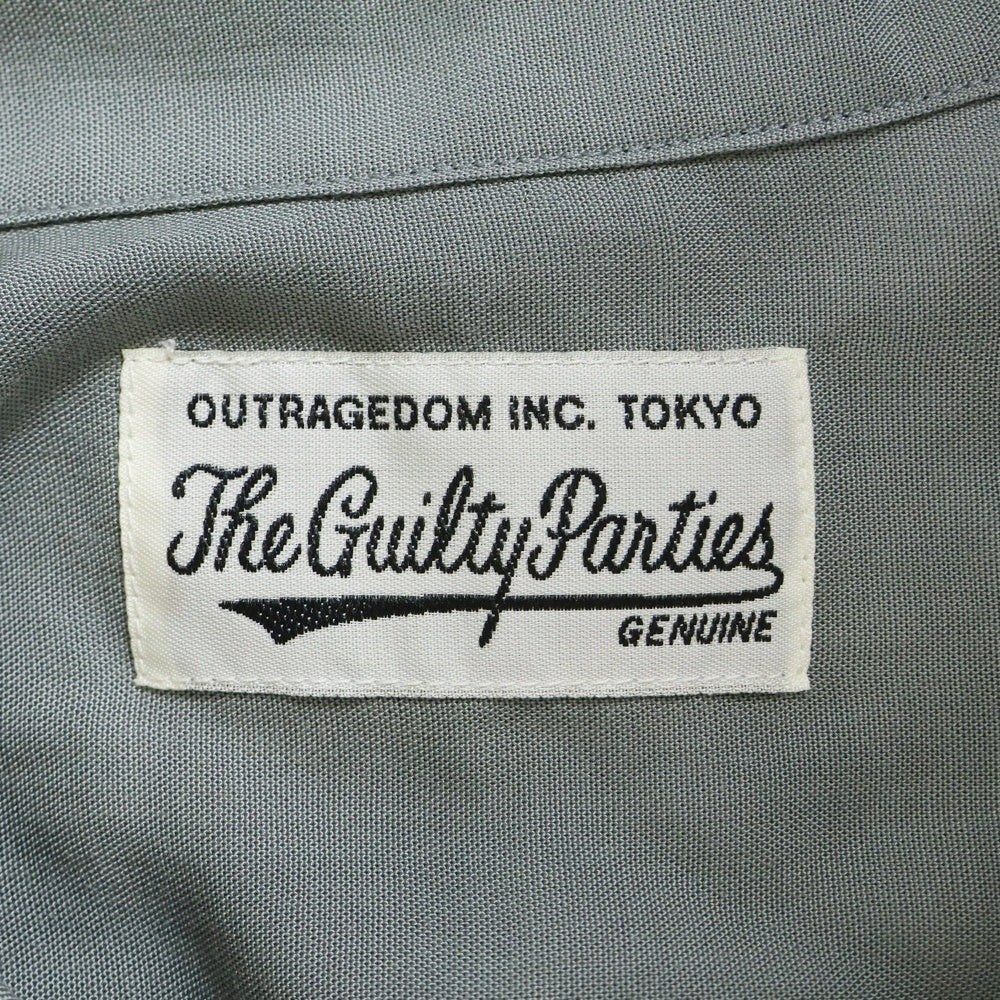 WACKO MARIA(ワコマリア) 24SS 50'S SHIRT L/S -TYPE 2 長袖シャツ グレー 24SS-WMS-OC07