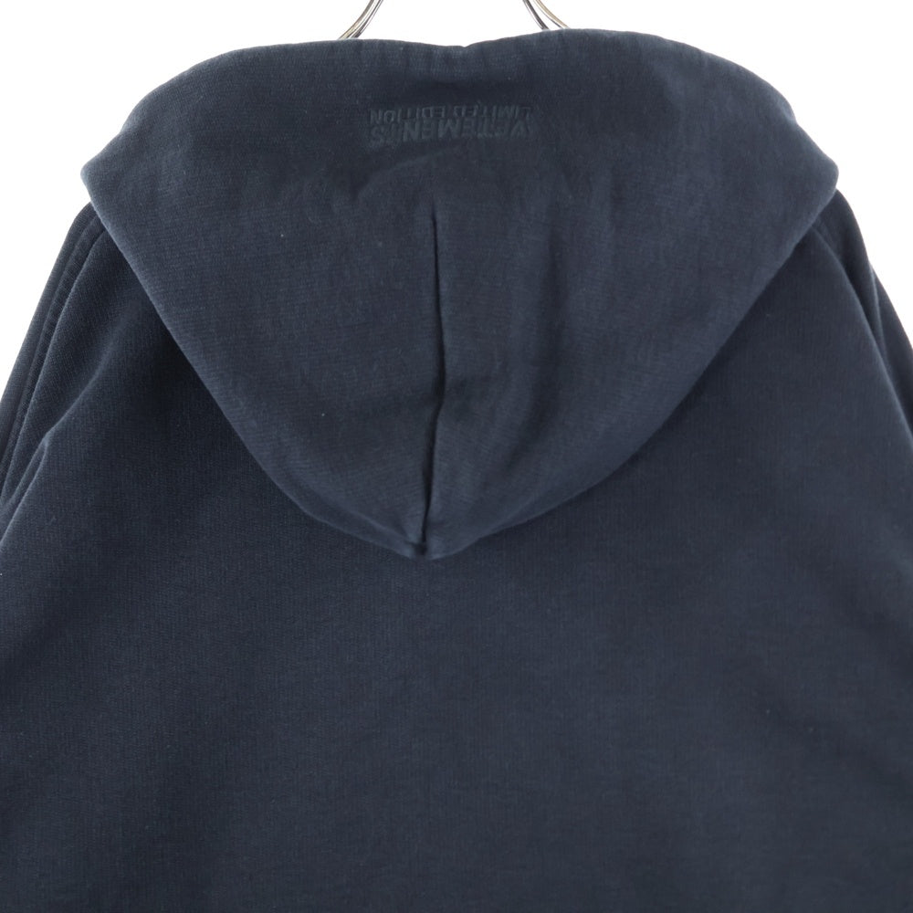 VETEMENTS(ヴェトモン) 21SS スウィートロゴ スウェットプルオーバー パーカー ブラック