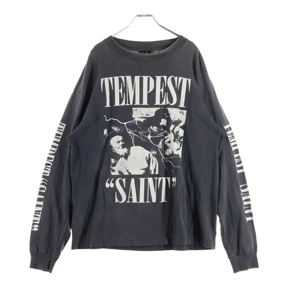 SAINT MICHAEL(セントマイケル) 24AW TEMPEST LS TEE ロングスリーブクルーネックTシャツ