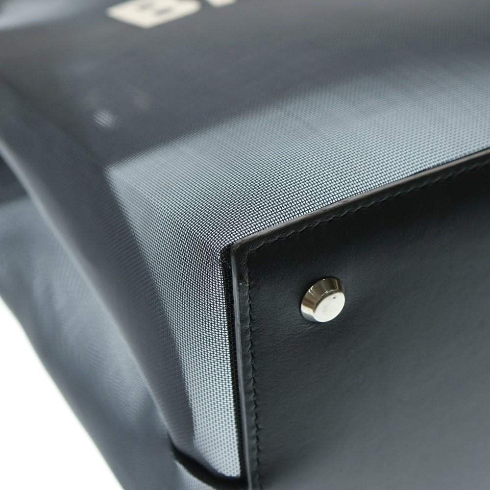 BALENCIAGA(バレンシアガ) デューティーフリートートバッグ メッシュロゴショルダーバッグ M ポーチ付き 741602