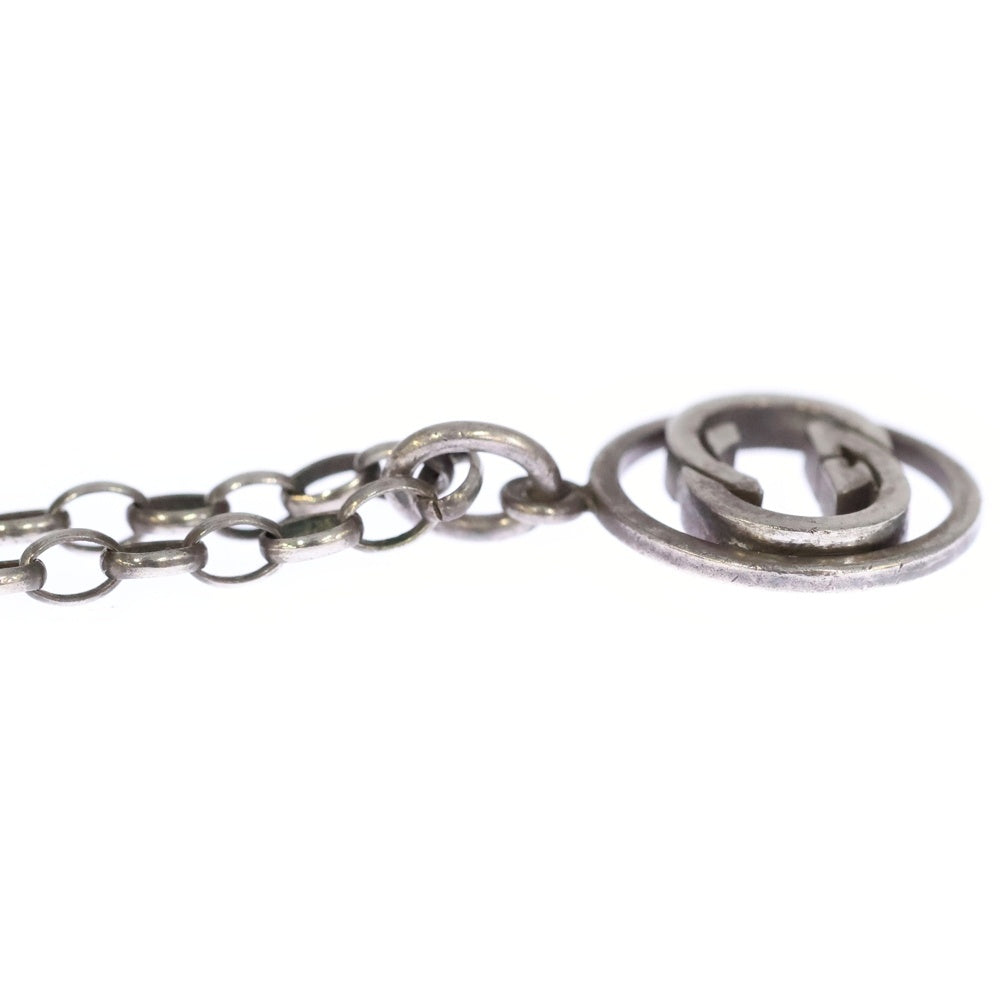 GUCCI(グッチ) インターロッキングGネックレス シルバー Ag925