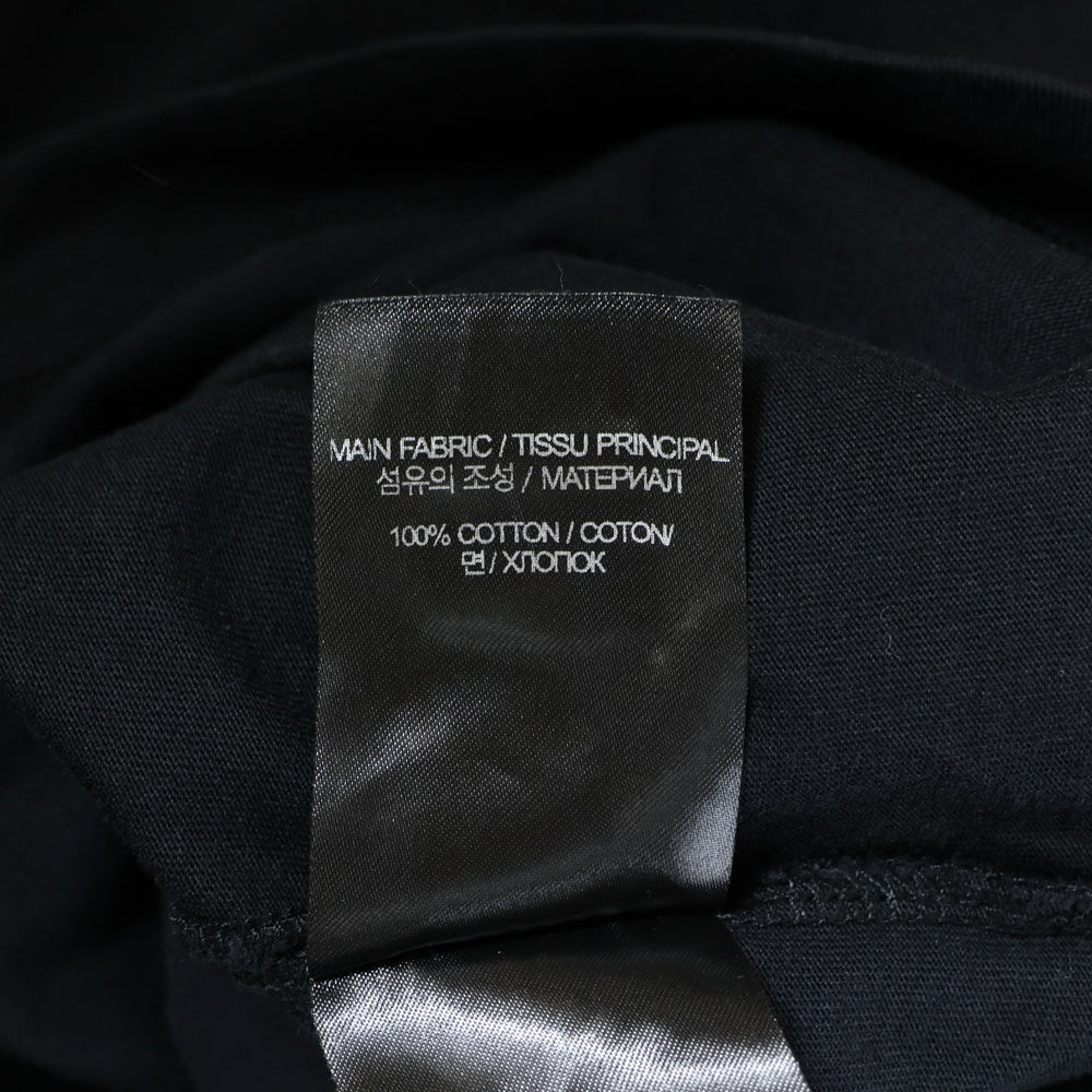 VETEMENTS(ヴェトモン) 24SS ANARCHY アナーキープリント 半袖Tシャツ クルーネックカットソー ブラック UE64TR990BN