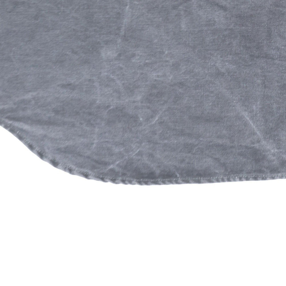 DIOR(ディオール) クチュールパッチ ウォッシュ加工 デニム長袖シャツ グレー 383D587AY520