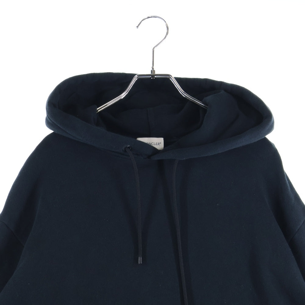 MONCLER(モンクレール) × FRAGMENT フラグメント バックプリント プルオーバーパーカー フーディー ブラック I209U8G00007