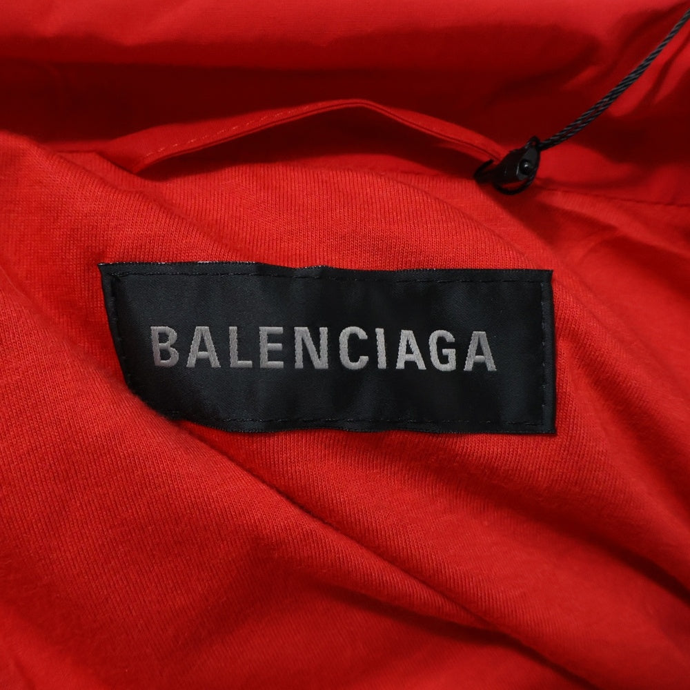 BALENCIAGA(バレンシアガ) Paris Soccer Nylon Jacket Tokyo Aoyama パリ サッカーシリーズ 東京 青山限定 ナイロンジャケット フーディー レッド 780887