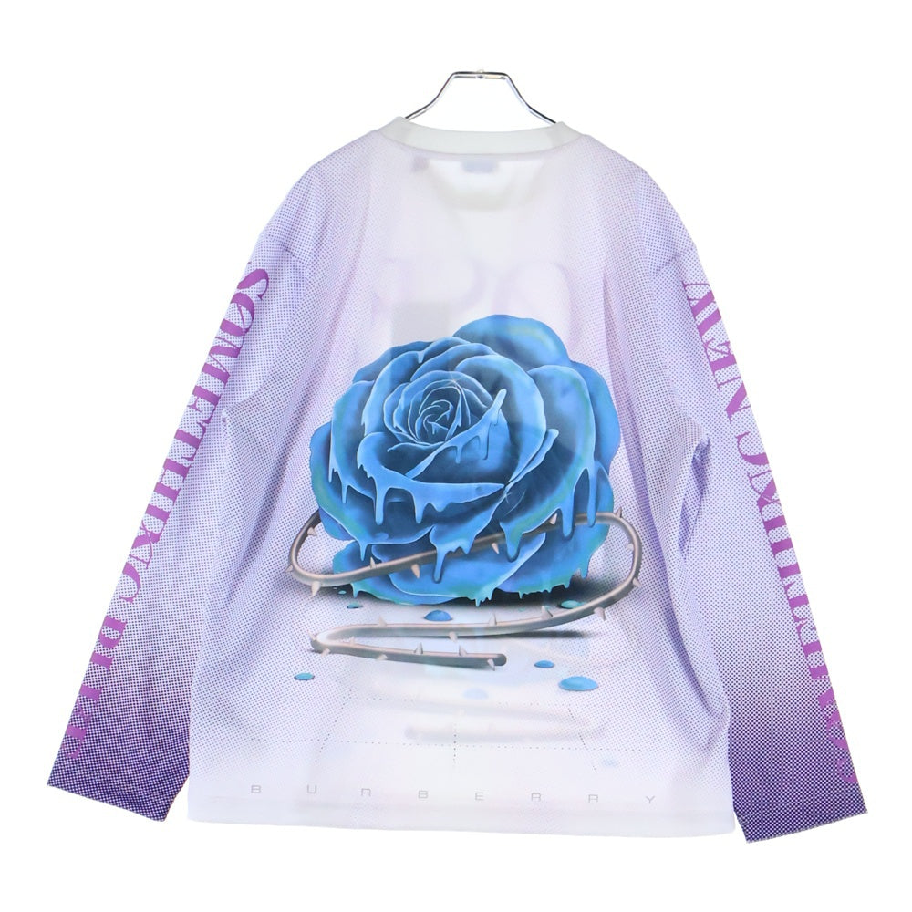【定価10万】Burberry ローズプリント Tシャツ S 定価10万】Burberry ローズプリント Tシャツ S 定価10万】Burberry
