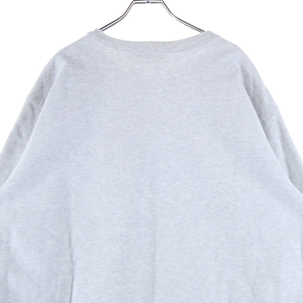 SUPREME(シュプリーム) 18AW World Famous Crewneck ワールド フェイスマス クルーネックトレーナー スウェット グレー