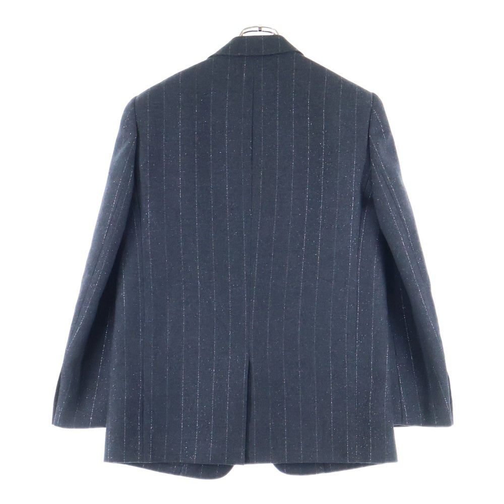 SAINT LAURENT PARIS(サンローランパリ) シングルブレスト ストライプ ウールテーラードジャケット グレー 705935 Y1F10