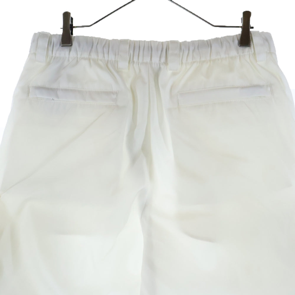 PRADA(プラダ) Re-Nylon トライアングルロゴ バミューダショーツ ハーフパンツ ホワイト SPH156