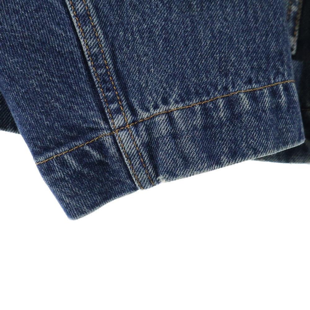 LOUIS VUITTON(ルイヴィトン) モノグラム ジップアップ デニムワークジャケット RM232Q Y38 HPA46W インディゴ