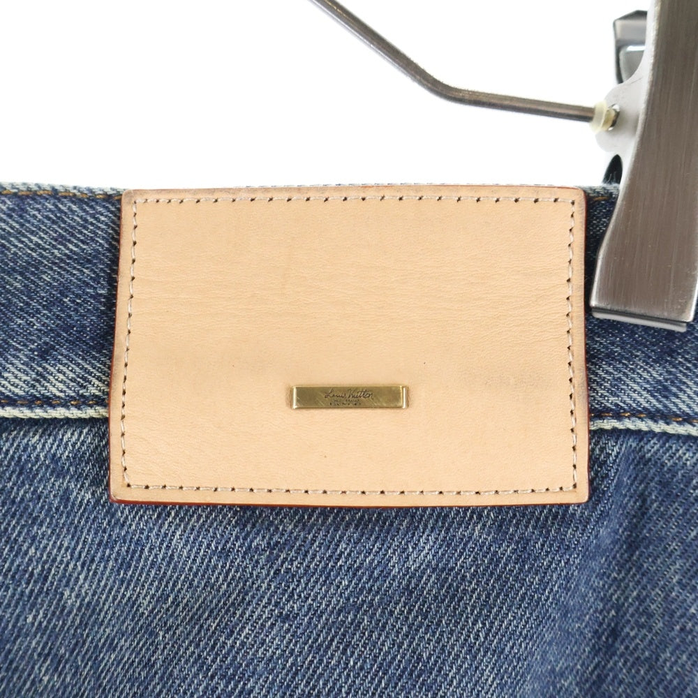 LOUIS VUITTON(ルイヴィトン) モノグラム カーペンターデニムパンツ RM232Q Y38 HOD45W インディゴ