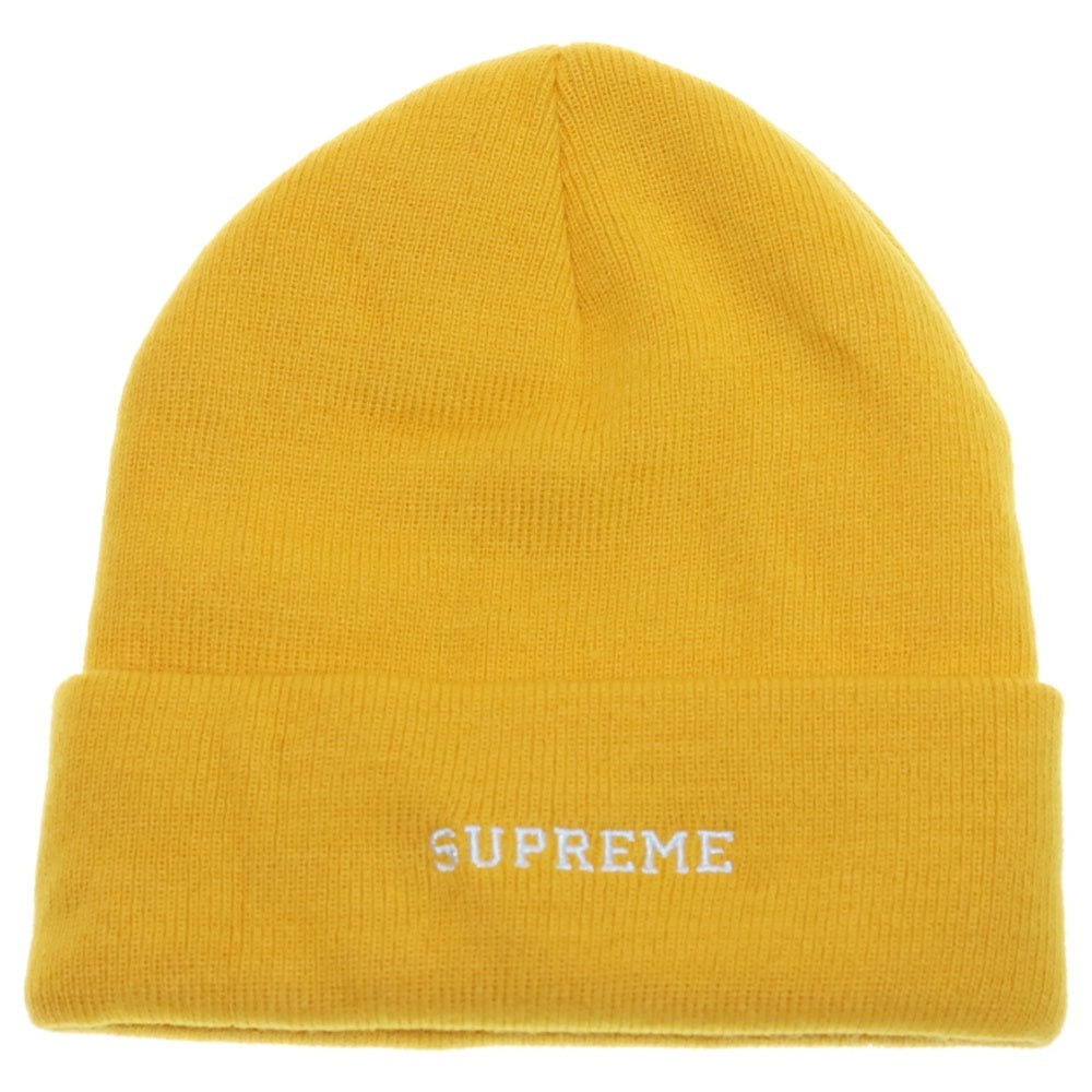 SUPREME(シュプリーム) 16AW TOM&JERRY BEANIE トム&ジェリー 刺繍デザイン ビーニー ニット帽 イエロー