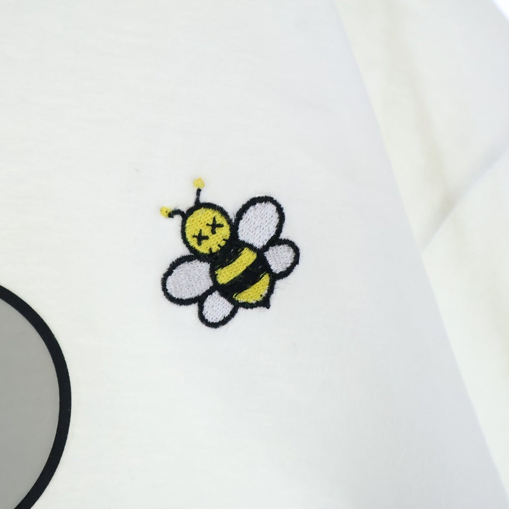 DIOR(ディオール) 19SS×KAWS BEE LOGO TEE カウズ ビー刺繍 半袖Tシャツ ホワイト 923J611X1241
