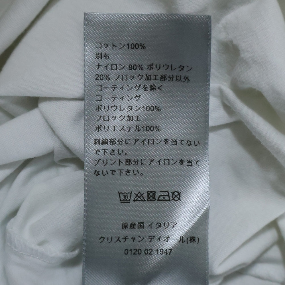 DIOR(ディオール) 19SS×KAWS BEE LOGO TEE カウズ ビー刺繍 半袖Tシャツ ホワイト 923J611X1241