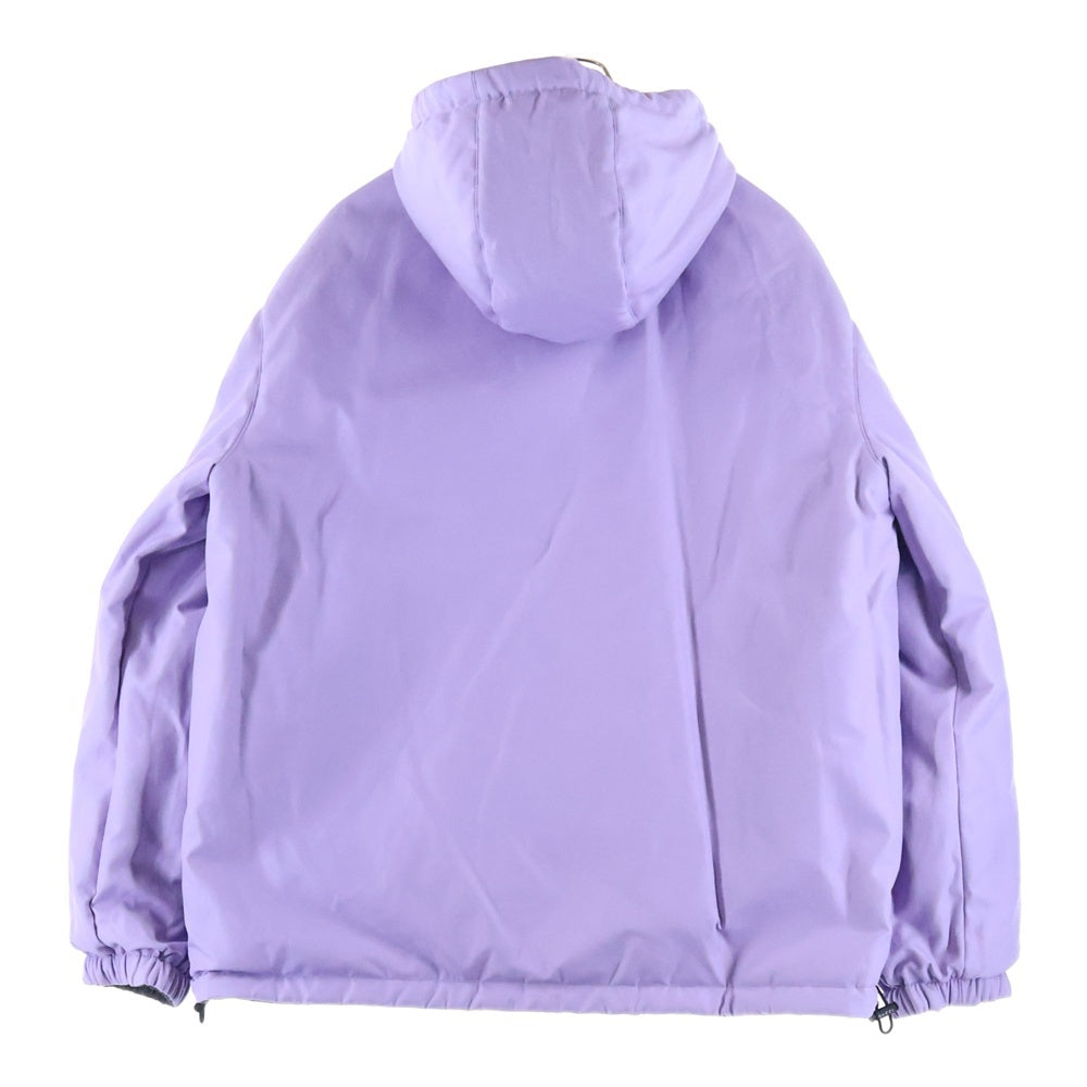 GUCCI(グッチ) GGナイロン リバーシブルジャケット ブルゾン グレー/パープル 795697
