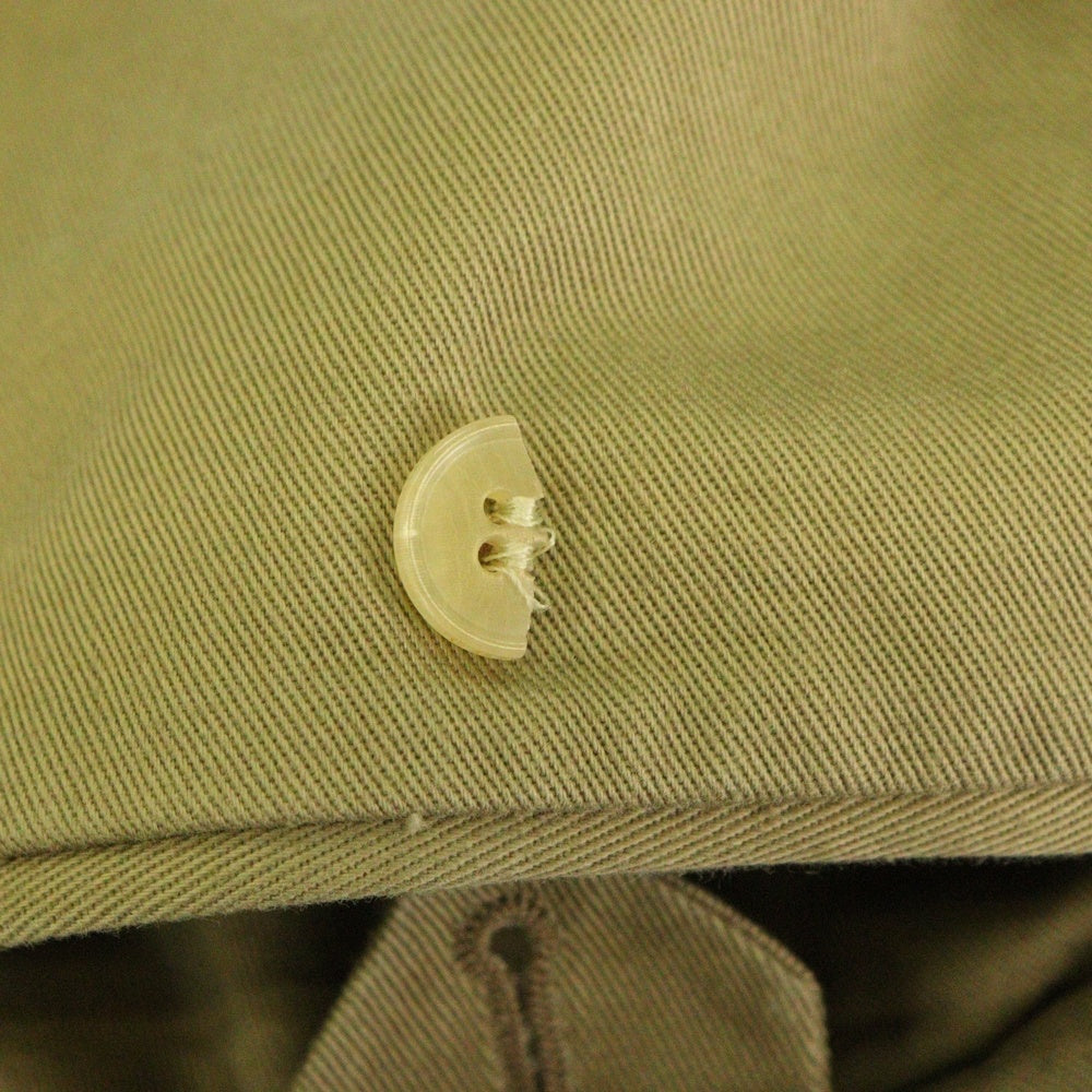 GUCCI(グッチ) ロゴワッペン ワイド カーゴパンツ ベージュ 762309