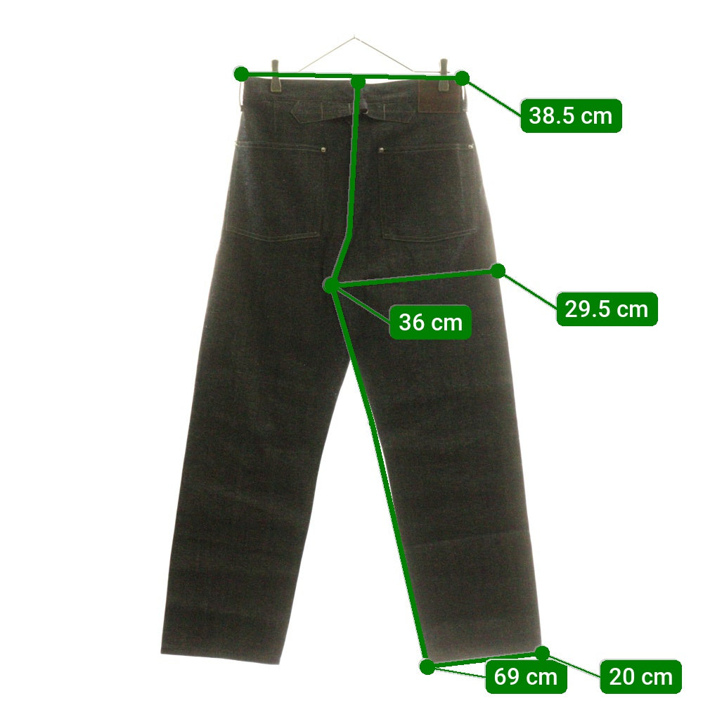 NO BRAND(ノーブランド) LOT 709 Modified Denim Work Trousers ジップフライ ワークデニムパンツ インディゴ