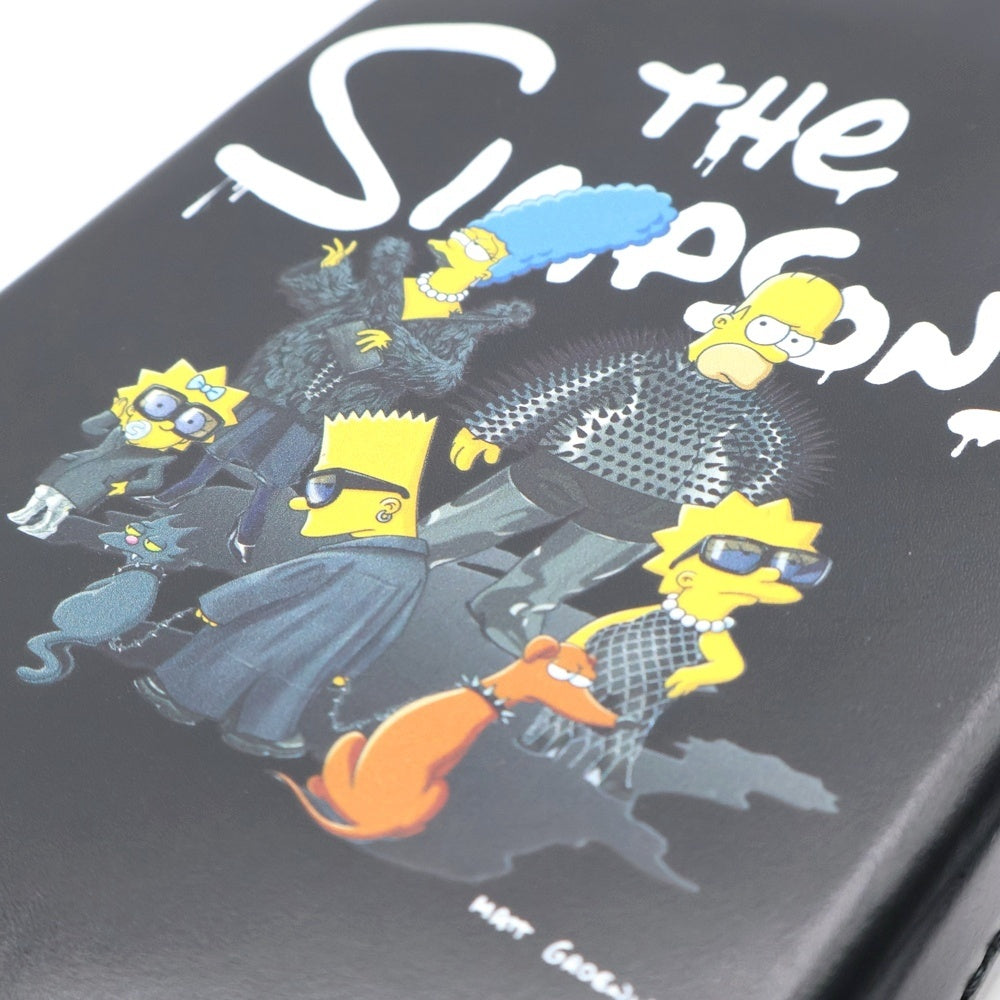 BALENCIAGA(バレンシアガ) ×Simpsons ×シンプソンズ ミニショッピングフォンホルダー ショルダーバッグ ブラック 593826