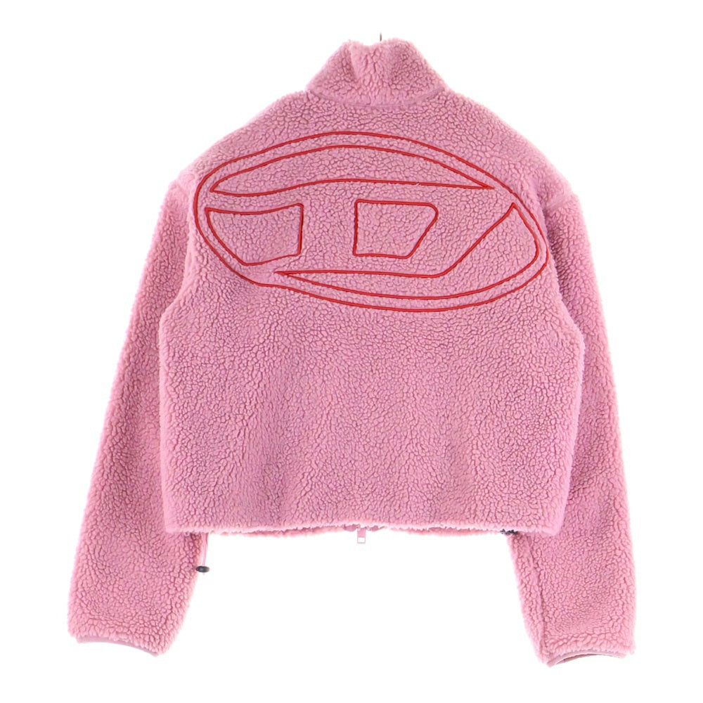 DIESEL(ディーゼル) Boa blouson ボアブルゾン フリースジャケット ピンク