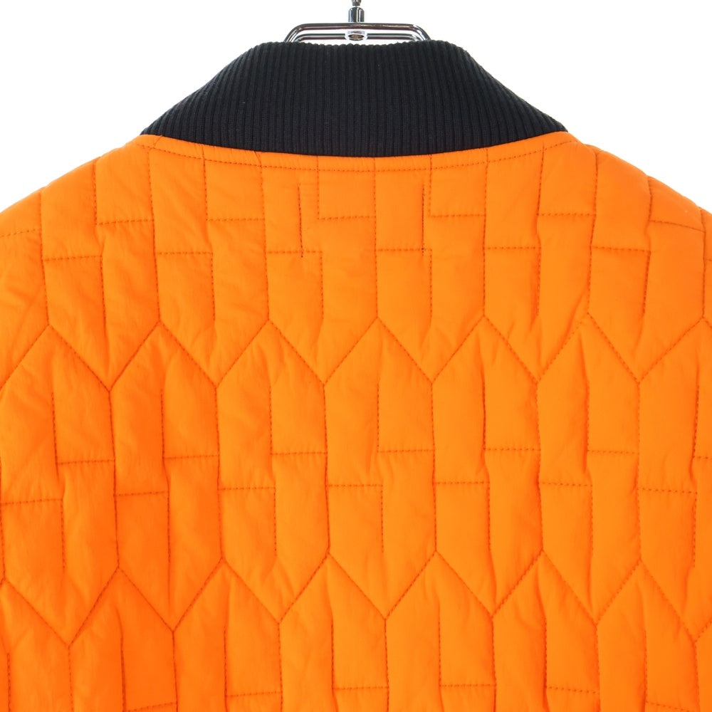 STUSSY(ステューシー) 22AW QUILTED LINER JACKET キルティング ナイロンジャケット オレンジ