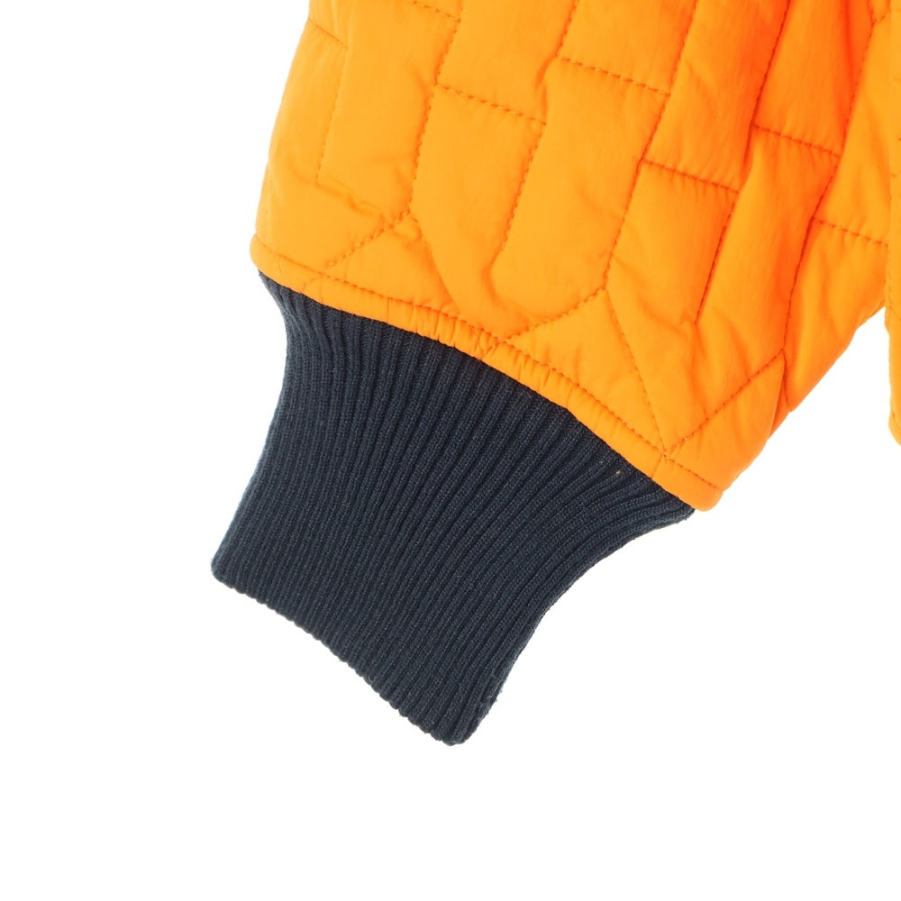 STUSSY(ステューシー) 22AW QUILTED LINER JACKET キルティング ナイロンジャケット オレンジ