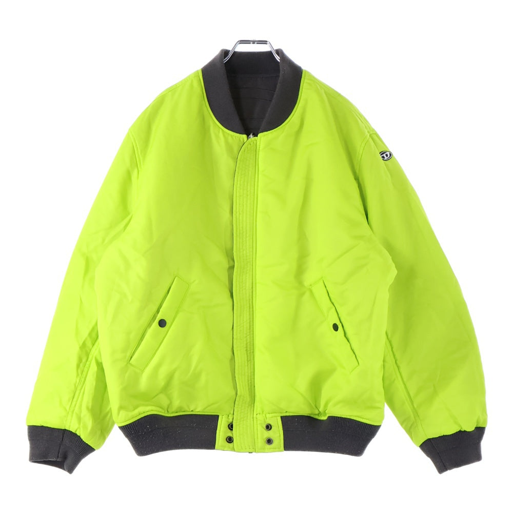 DIESEL(ディーゼル) Reversible blouson リバーシブル ブルゾン ダウンジャケット 中綿 グレー/グリーン A10673