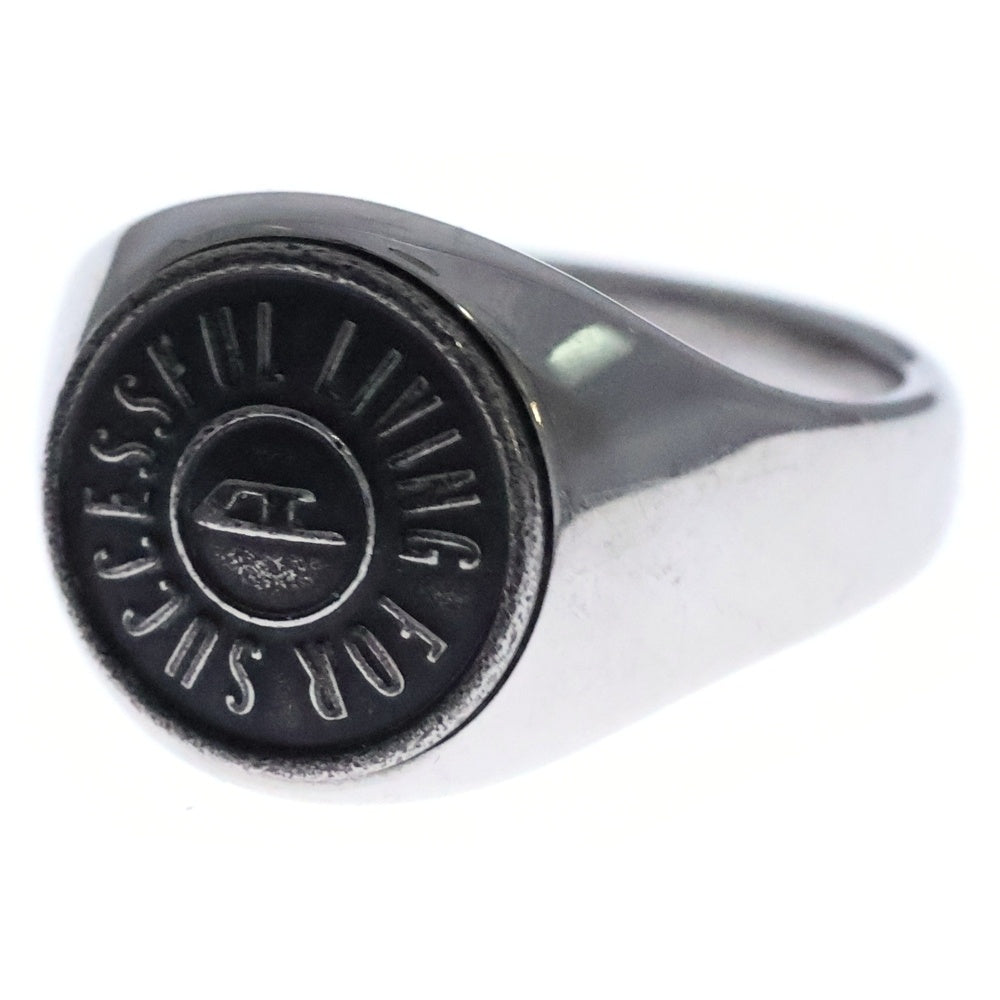 DIESEL(ディーゼル) シグネットリング シルバー 22号 シルバー