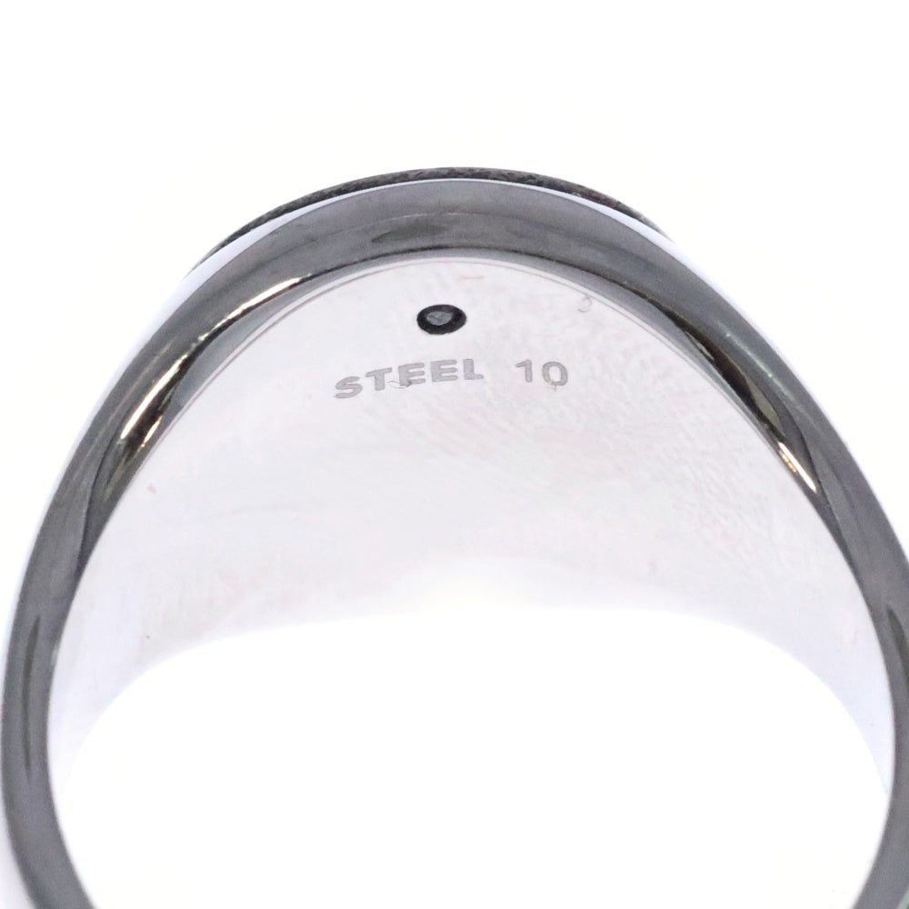 DIESEL(ディーゼル) シグネットリング シルバー 22号 シルバー