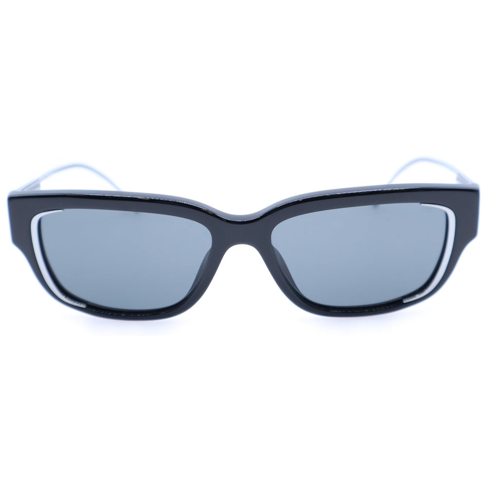 DIESEL(ディーゼル) アイウェア スクエアサングラス ブラック/シルバー DL2002