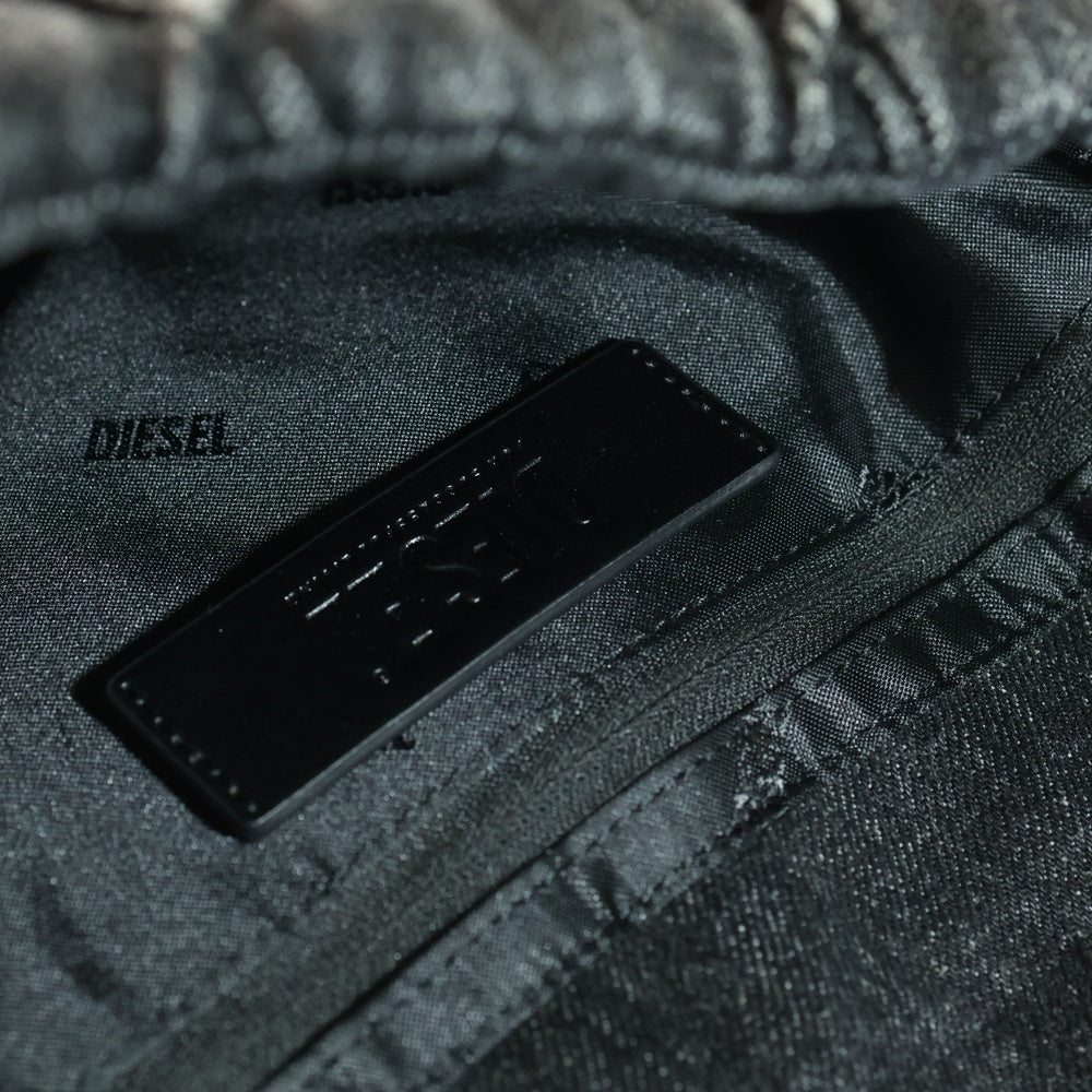 DIESEL(ディーゼル) CHARM-D SHOULDER デニムチェーンロゴ バッグ