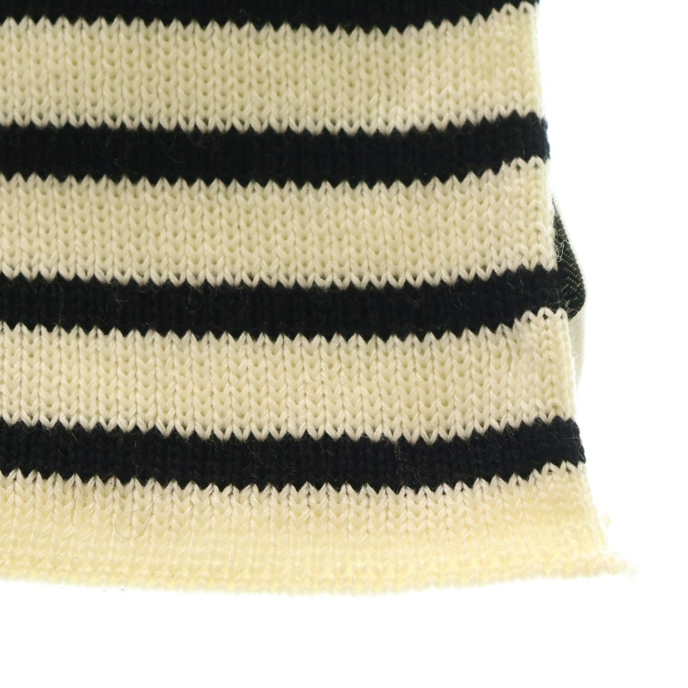 SAINT LAURENT PARIS 15AW マフラー SAINT LAURENT PARIS(サンローランパリ) 15AW コットンウールボーダー
