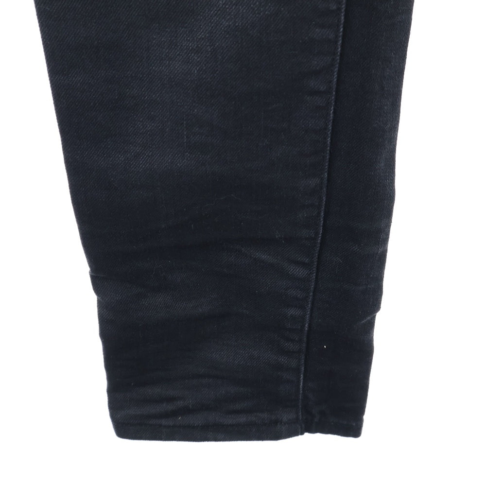 SAINT LAURENT PARIS(サンローランパリ) 5ポケット ストレートデニムパンツ ブラック 390001 Y824K