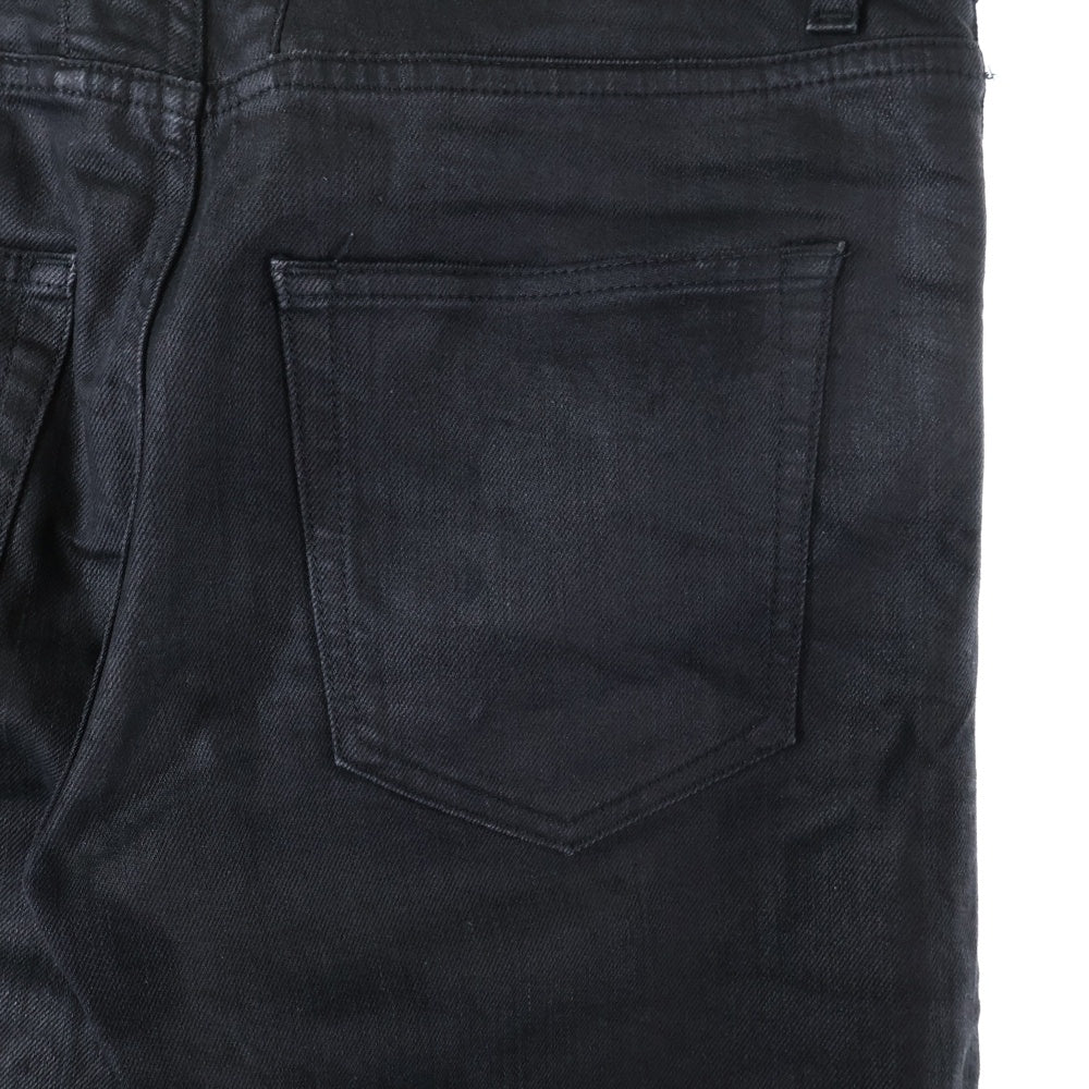 SAINT LAURENT PARIS(サンローランパリ) 5ポケット ストレートデニムパンツ ブラック 390001 Y824K