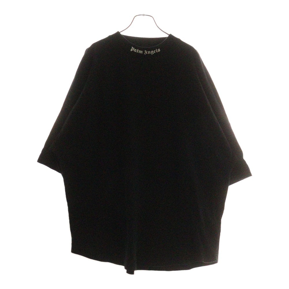 Palm Angels(パームエンジェルス) バックロゴ半袖Tシャツ ブラック PMAA002C99JER001