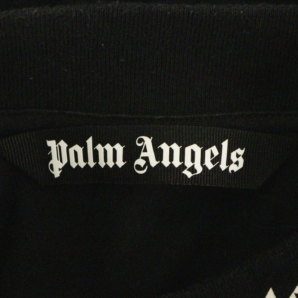 Palm Angels(パームエンジェルス) バックロゴ半袖Tシャツ ブラック PMAA002C99JER001