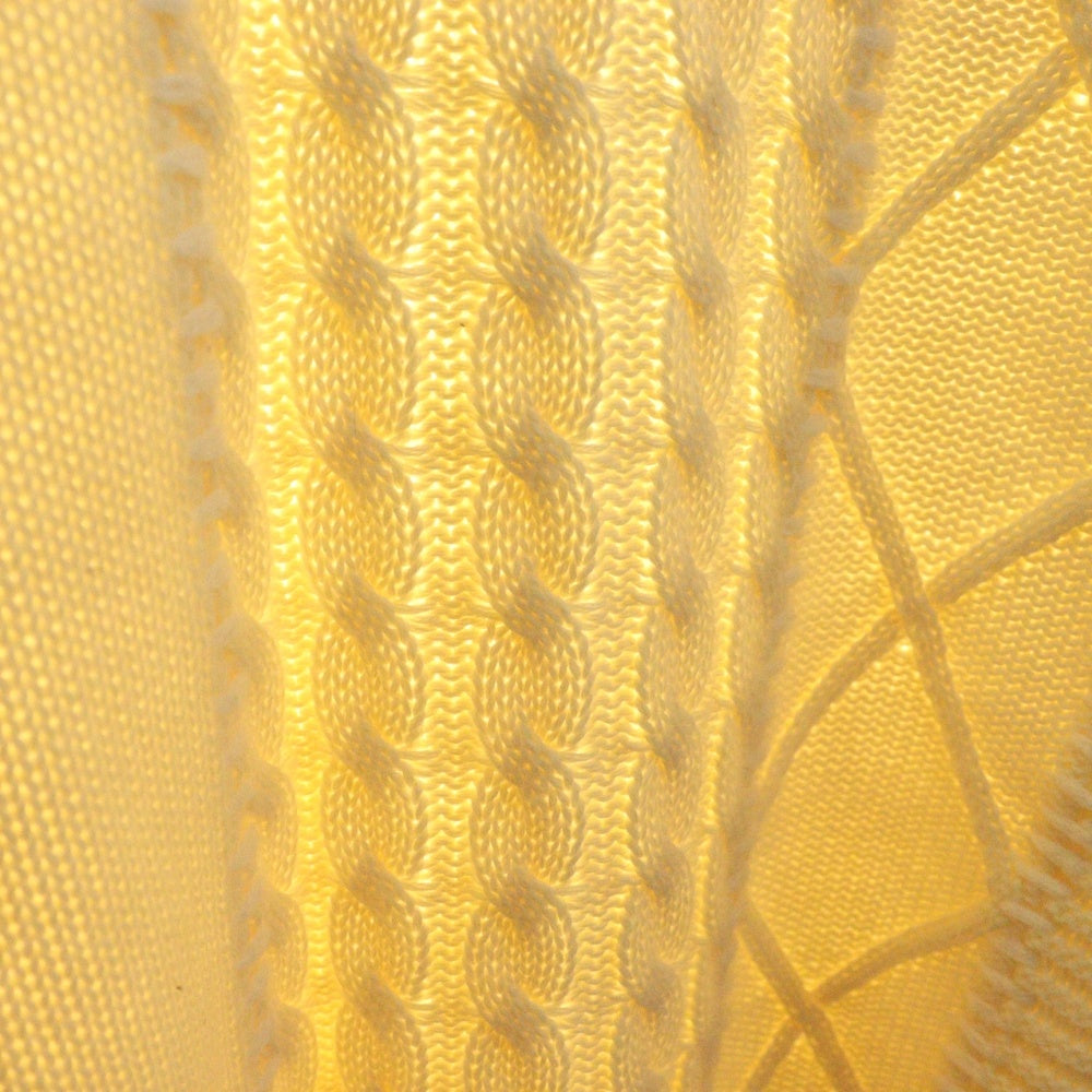 STUSSY(ステューシー) クルーネックニット セーター ベージュ