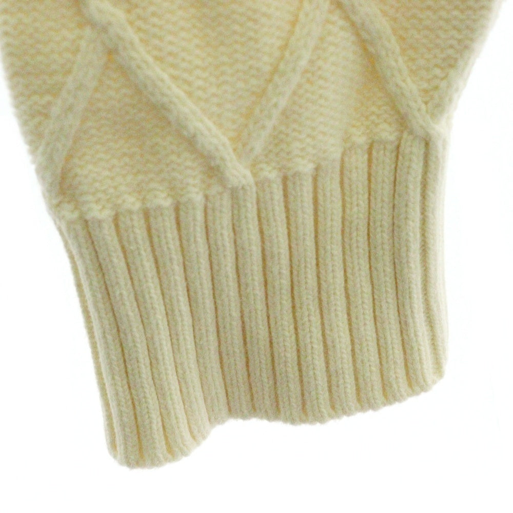 STUSSY(ステューシー) クルーネックニット セーター ベージュ