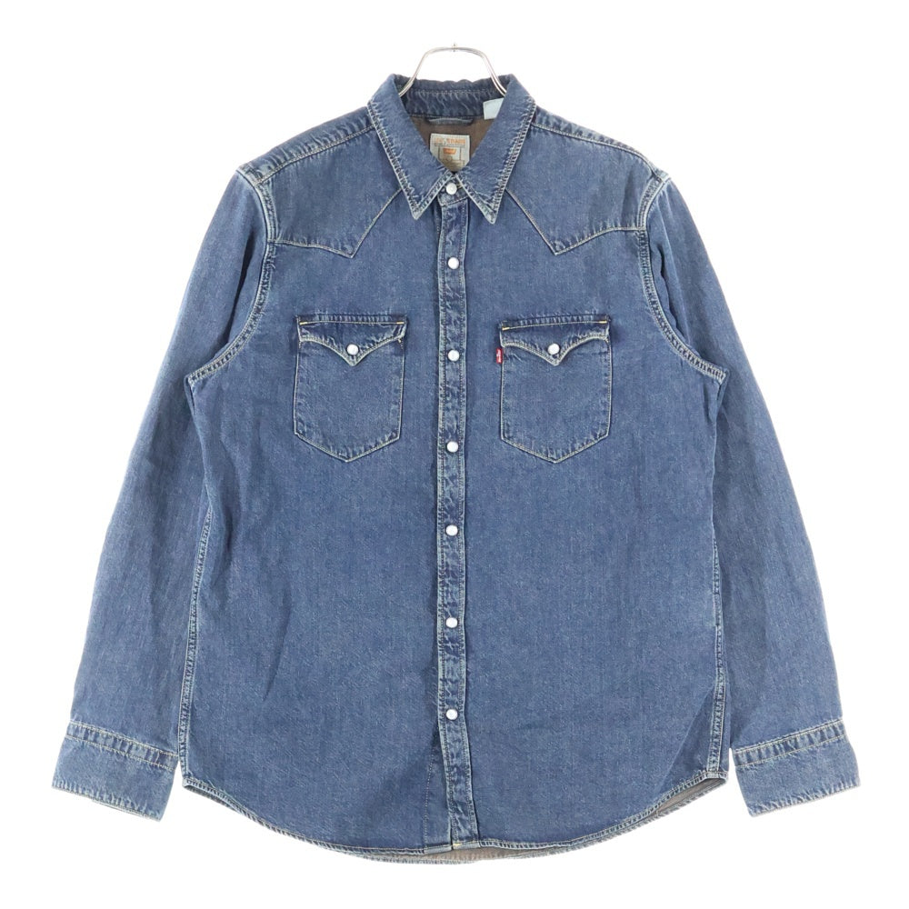 Levi's(リーバイス) ウエスタンデニムシャツ 長袖シャツ インディゴ PC9-85744-0103