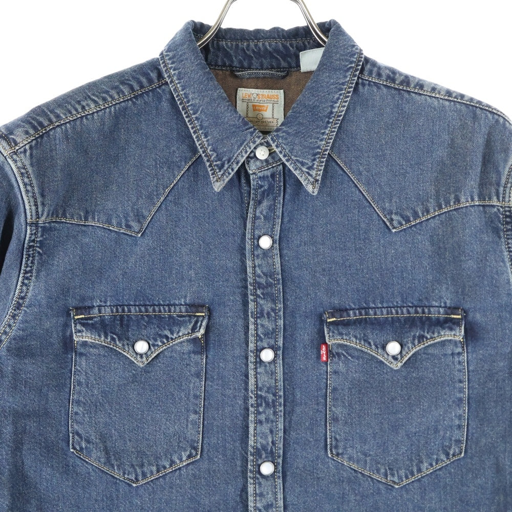 Levi's(リーバイス) ウエスタンデニムシャツ 長袖シャツ インディゴ PC9-85744-0103