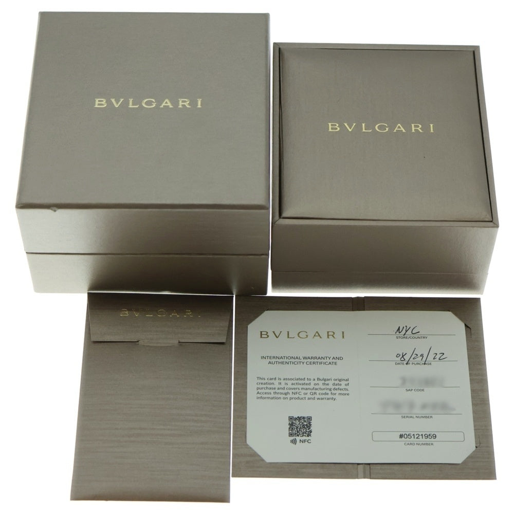 BVLGARI(ブルガリ) B.zero1 ビーゼロワン ダイヤブレスレット K18YG 30g ゴールド