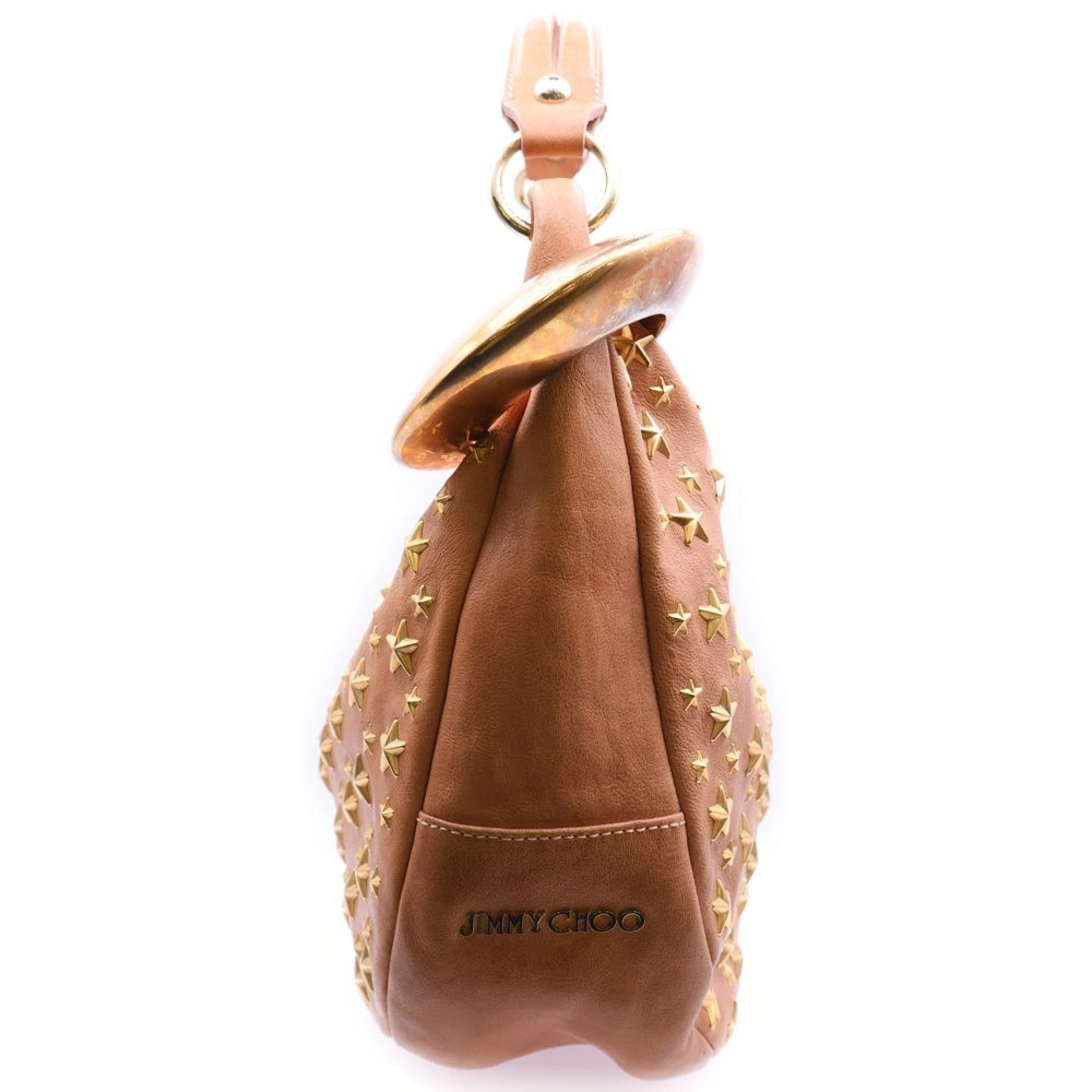 JIMMY CHOO(ジミーチュウ) スタースタッズショルダーバック 2WAYハンドバッグ