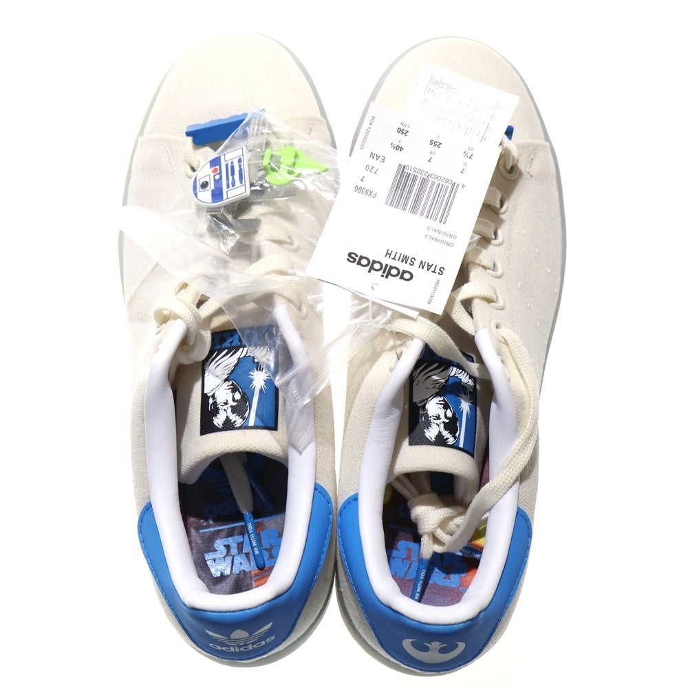 adidas(アディダス) Stan Smith STAR Wars Luke SKYWALKER スターウォーズ スタンスミス ローカットスニーカー ホワイト/ブルー FX9306
