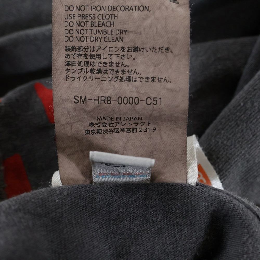 SAINT MICHAEL(セントマイケル) 25SS The Lost Boys プリントデザイン 半袖Tシャツ カットソー ブラック SM-HR8-0000-C51