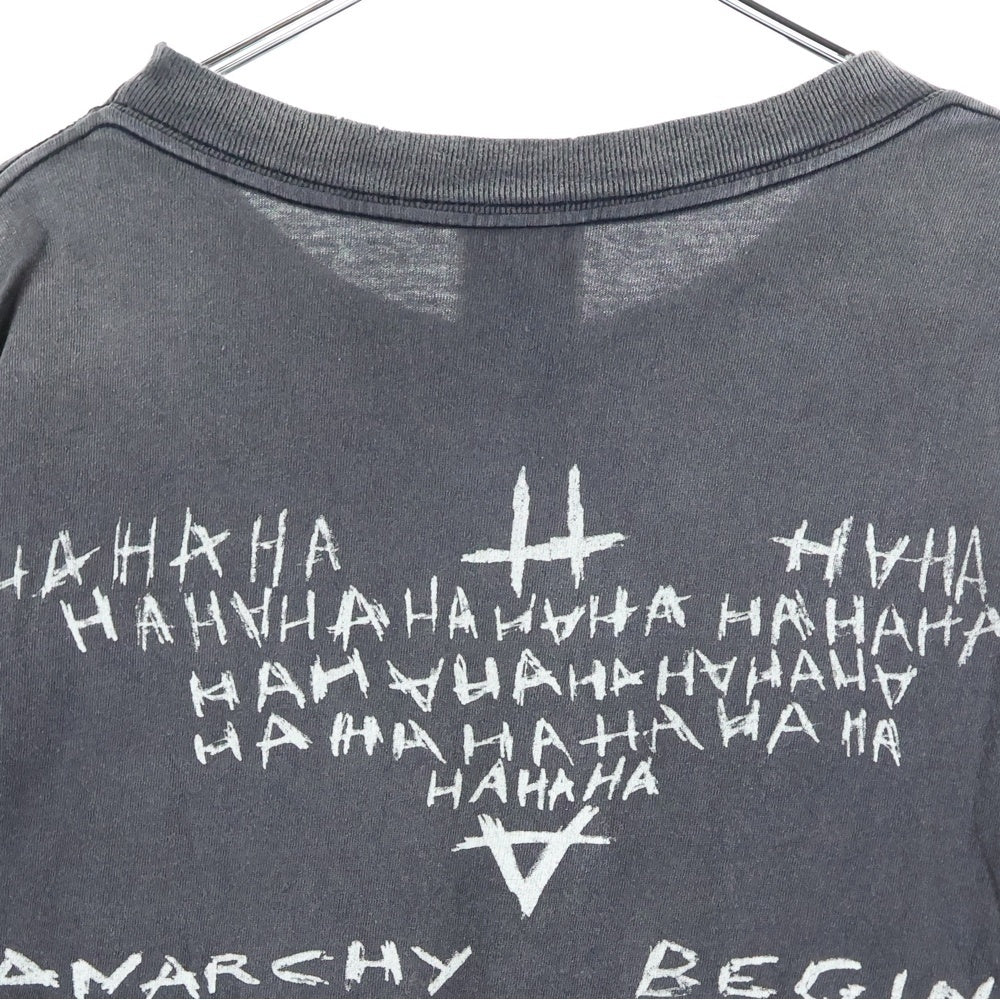 SAINT MICHAEL(セントマイケル) 25SS BTM SS TEE バットマン ジョーカー 半袖Tシャツ カットソー グレー SM-HR8-0000-C54